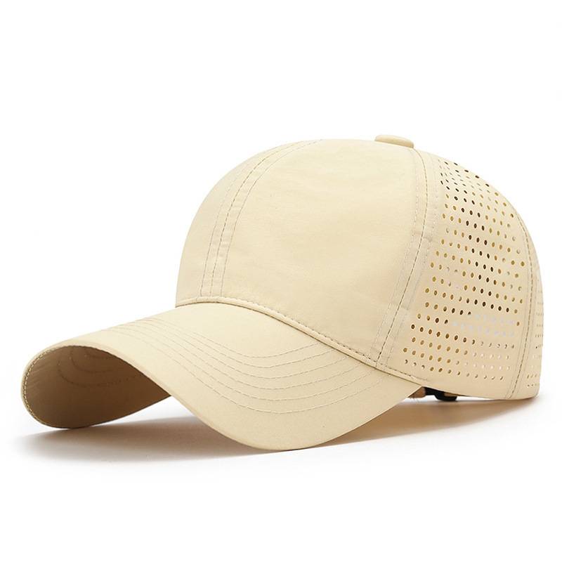 6-panel breathable baseball cap